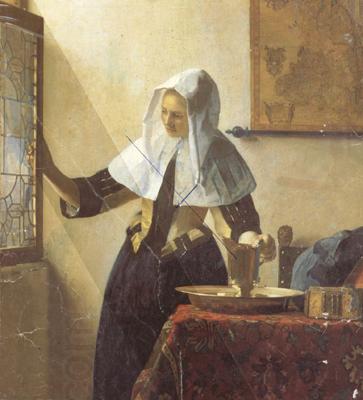 Jan Vermeer Vrouw met waterkan (mk26) China oil painting art